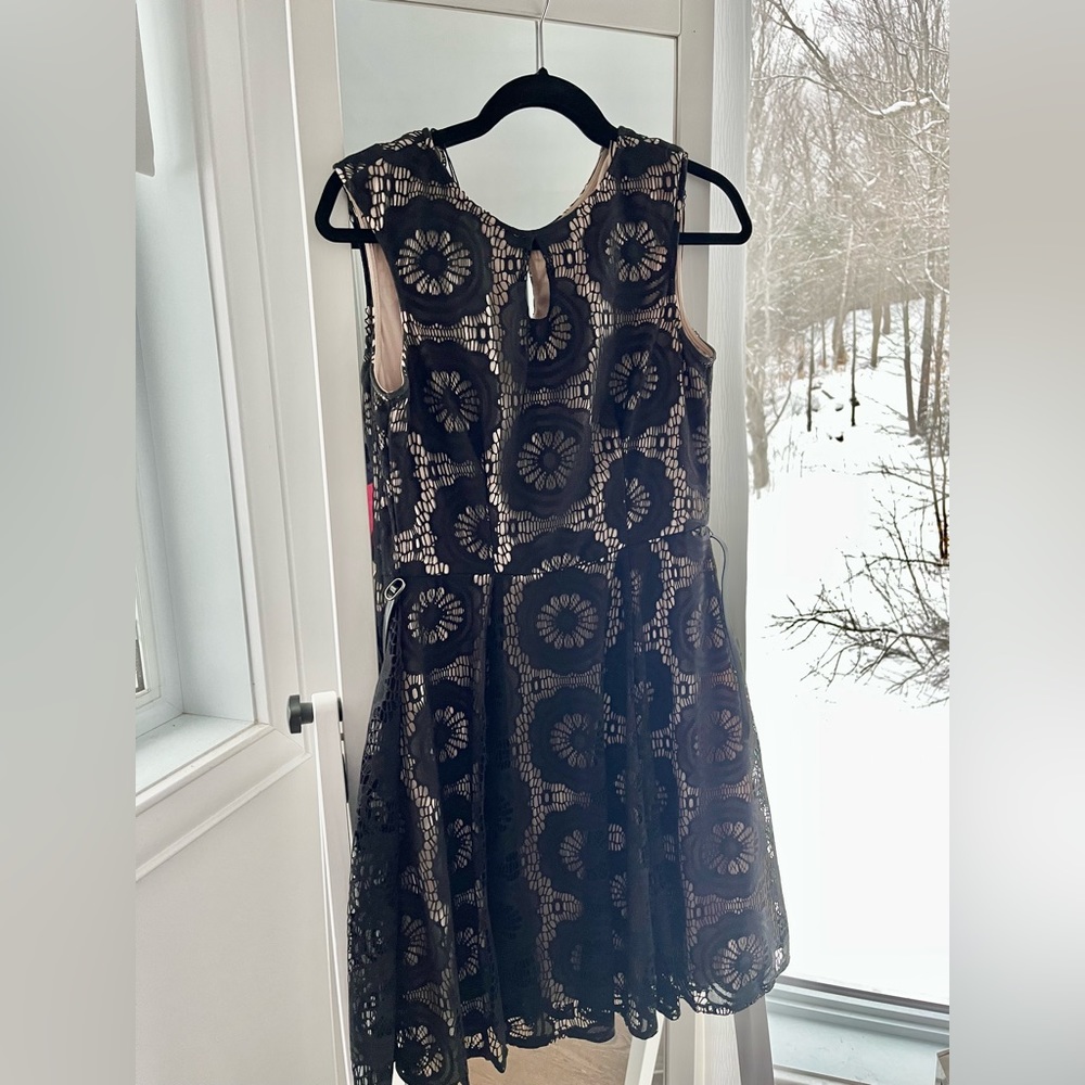 London Times Black Lace Dress!